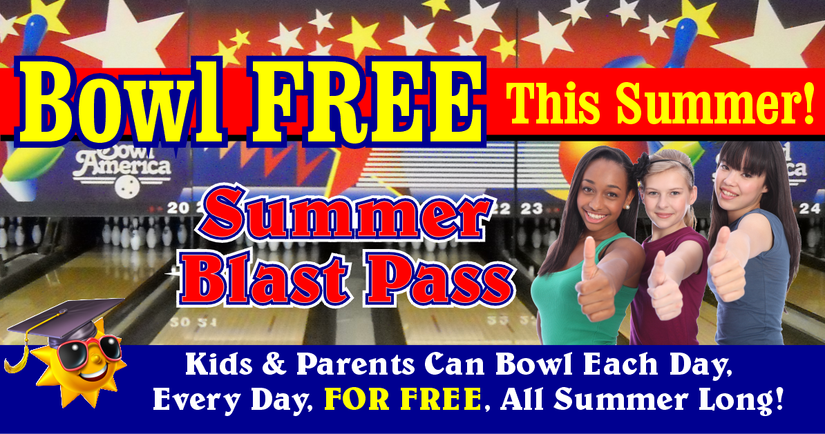 Free Bowling For Kids & Parents Every Day