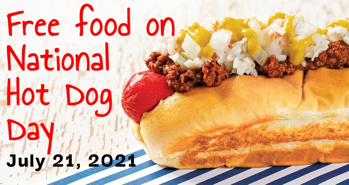 Free or Cheap Hot Dog Deals on National Hot Dog Day July 21, 2021