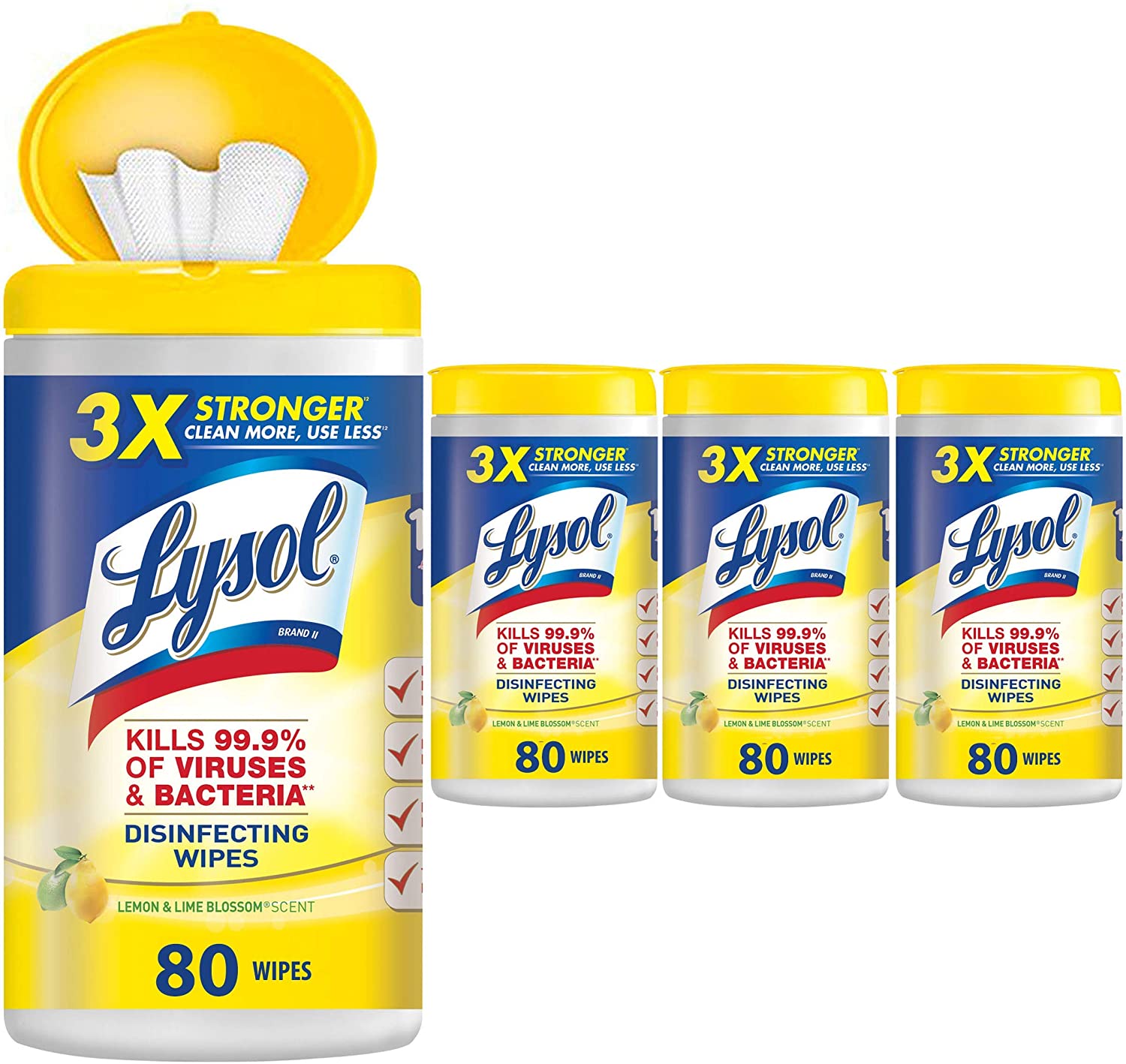 Lysol Disinfecting Wipes 320 cts $9.43 shipped