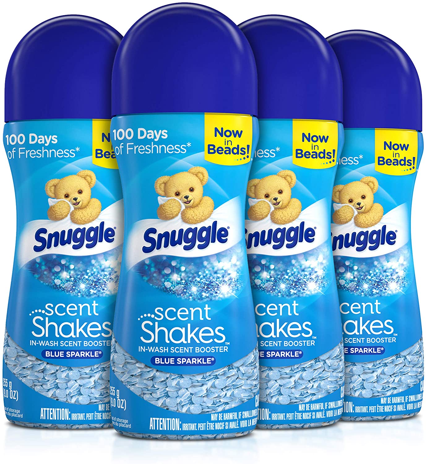 Snuggle Scent Shakes in-Wash Scent Booster Beads 4PK $10.45 SHIPPED