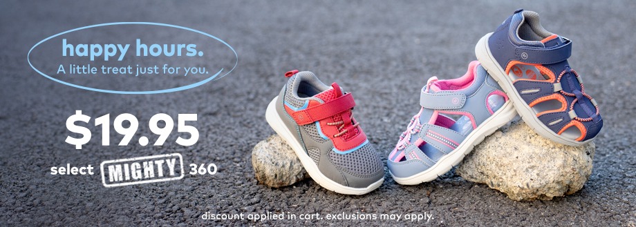 Stride Rite Happy Hours Sale Sneakers and Sandals $19.95 (Org $42)