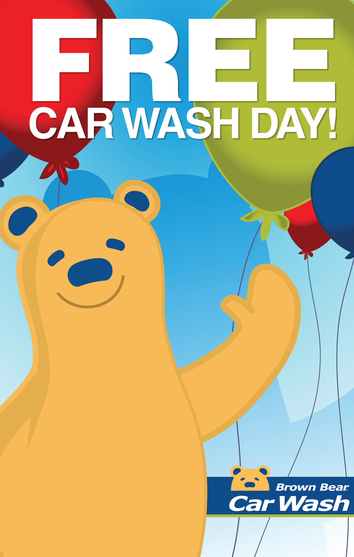 Free Car Wash at Brown Bear on August 26th