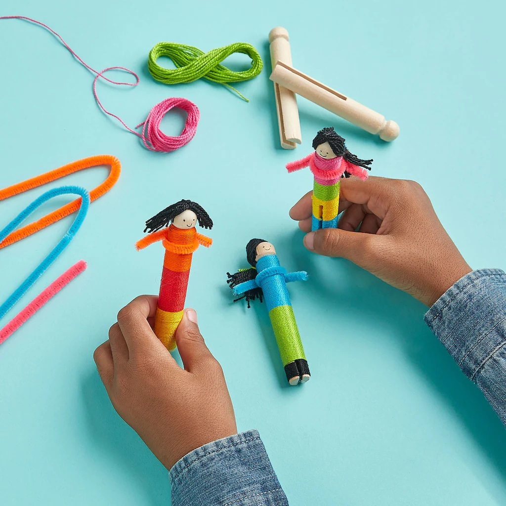 FREE Worry Dolls Kids Craft Class at Michaels on September 19th