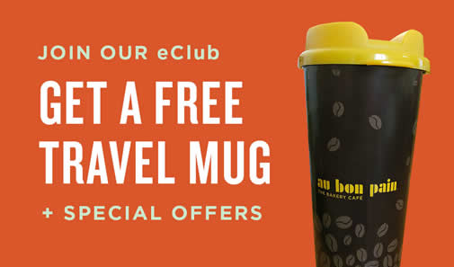 FREE Travel Mug from Au Bon Pain