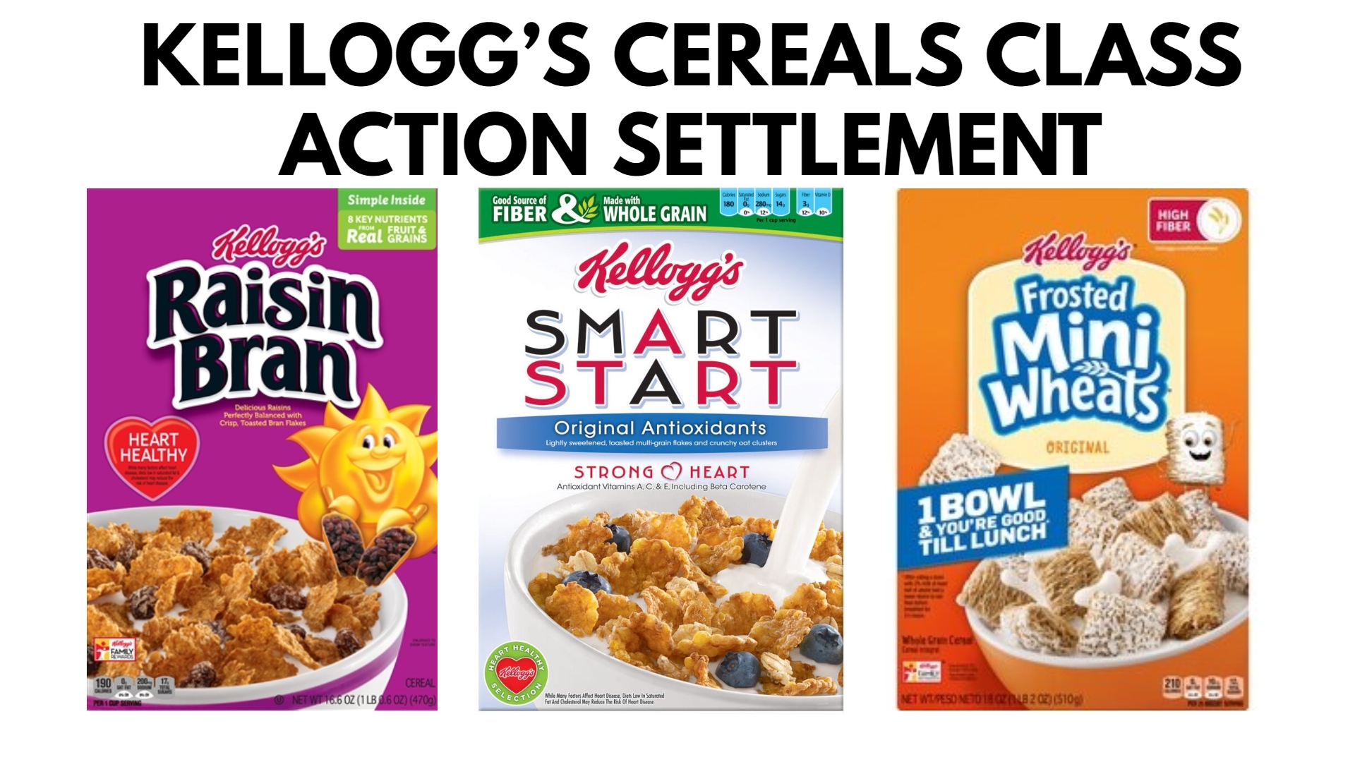 KELLOGG’S CEREALS CLASS ACTION SETTLEMENT