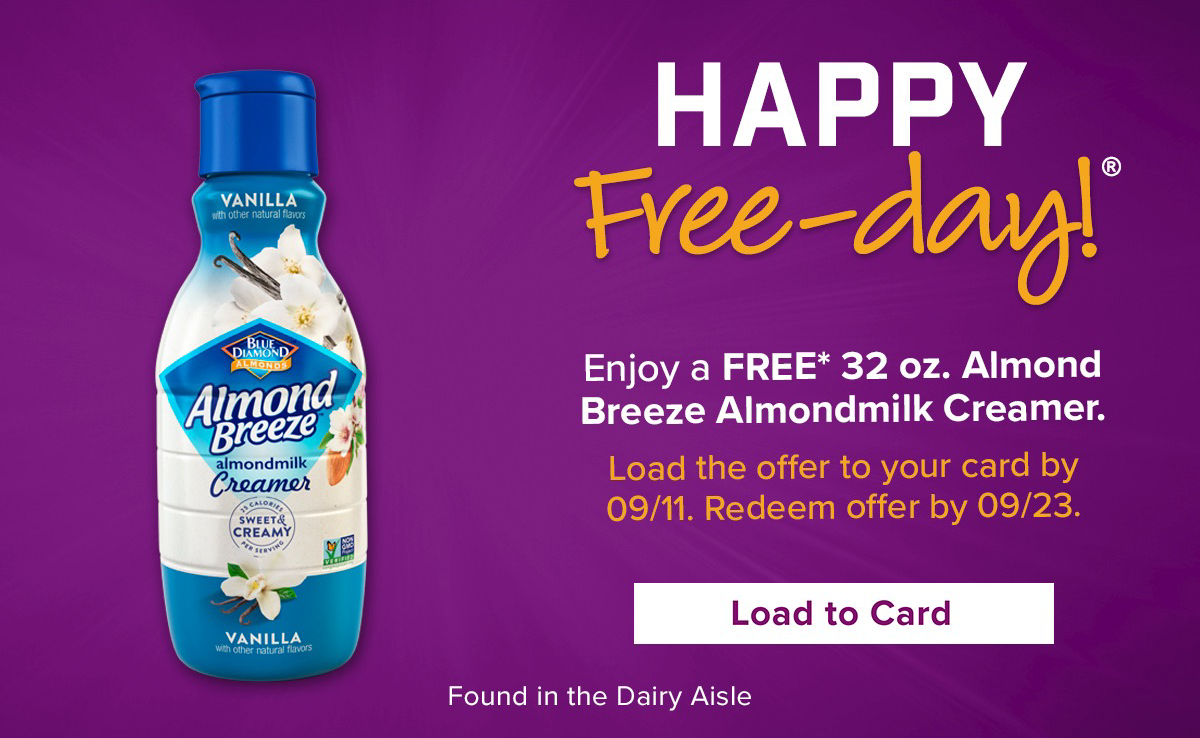 FREE Almond Breeze Almondmilk Creamer