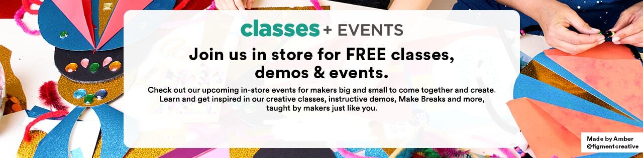 FREE Michaels In-Store Creative Classes in January