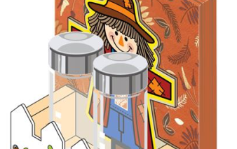 Free Scarecrow Napkin Holder Workshop for kids at Home Depot on October 1