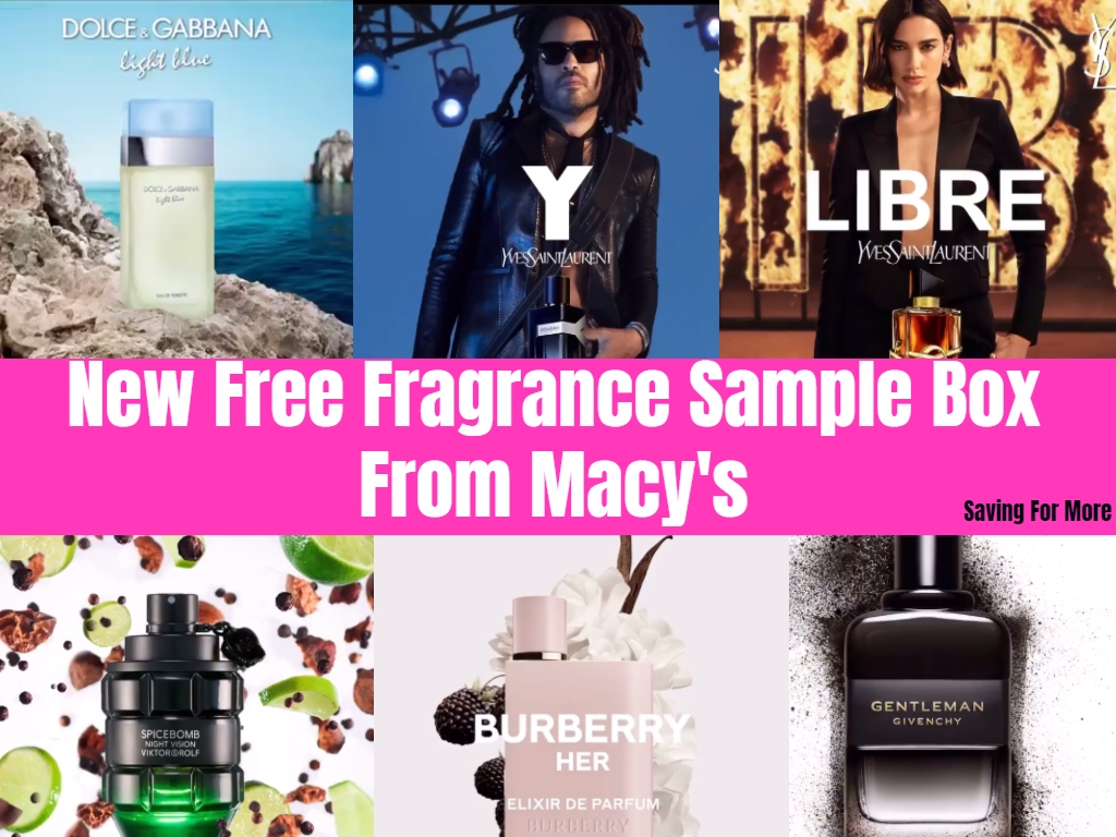 New Free Fragrance Sample Box From Macy's Saving For More