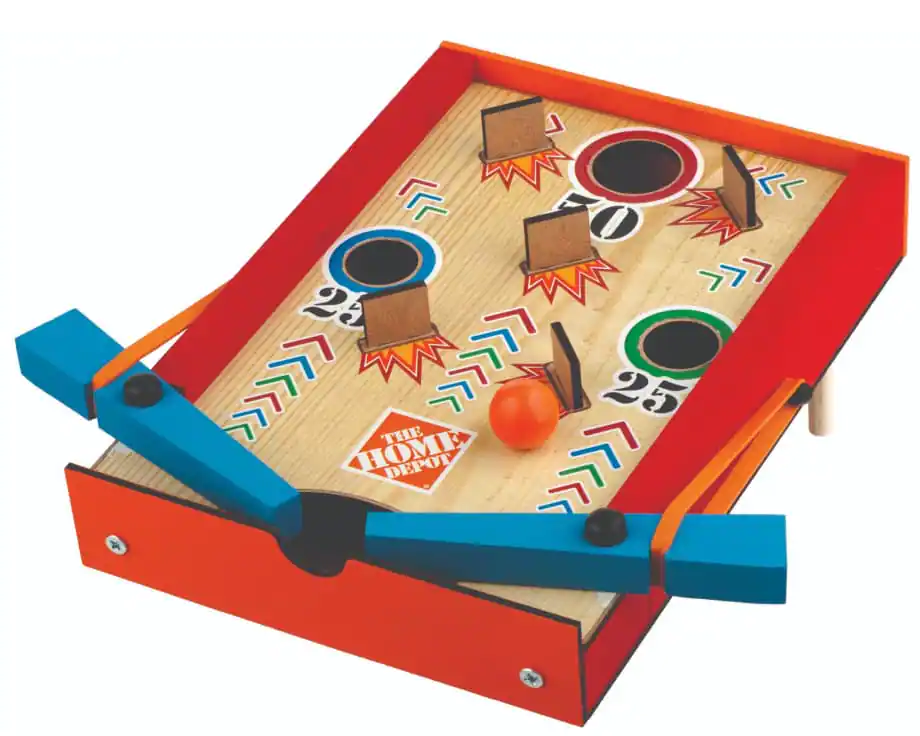 FREE Pinball Craft Kit on March 4th at Home Depot