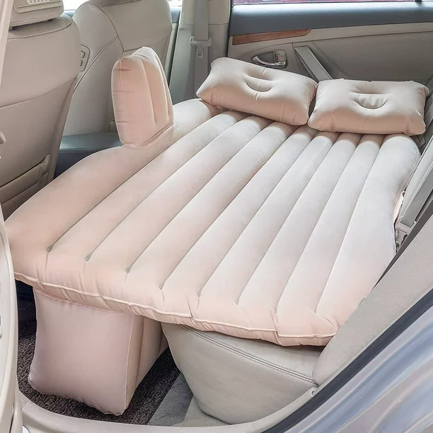 FREE Car Bed Air Mattress with Motor Pump and Two Pillows