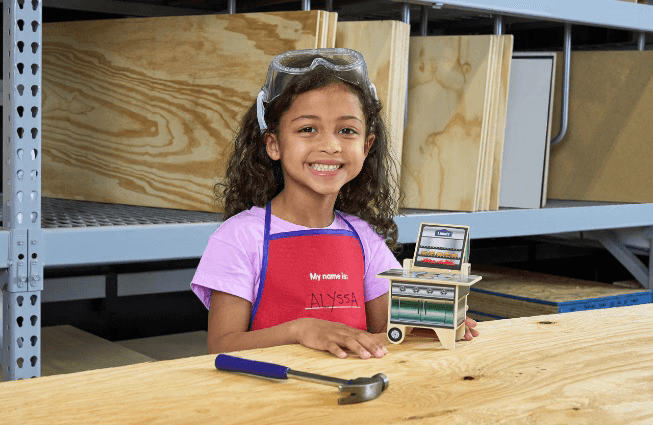 FREE Tic-Tac-Toe Grill Game Workshop at Lowes