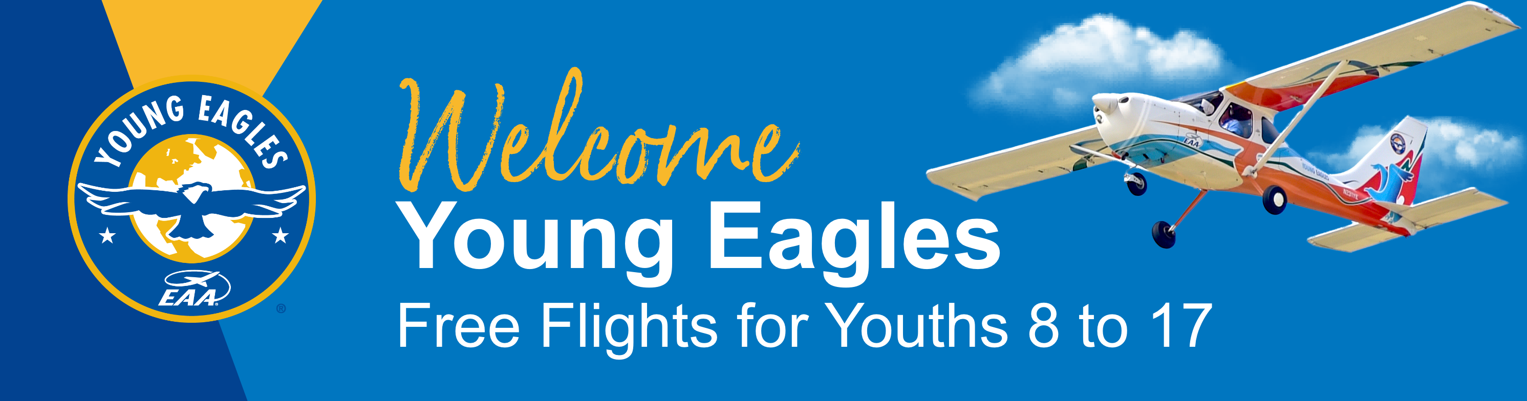 FREE EAA Young Eagles Flight Program for Kids